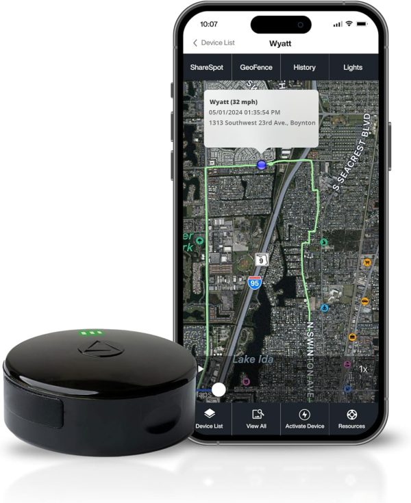 LandAirSea 54 GPS Tracker - Made in the USA from Domestic & Imported Parts. Long Battery, Magnetic, Waterproof, Global Tracking. Subscription Required - Image 9